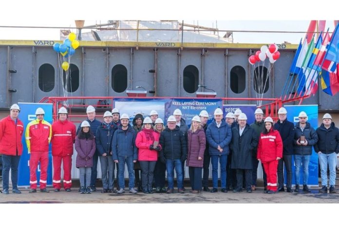 Groundbreaking Moment: NKT Eleonora Keel Laying Ceremony Marks Start of a Sustainable Offshore Future İmage: NKT